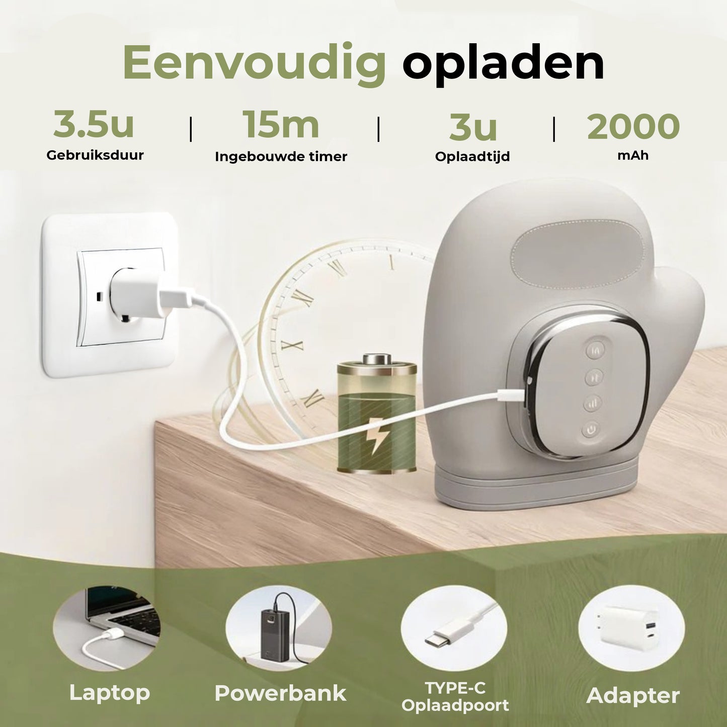 RelaxaHand Håndmassasjeapparat